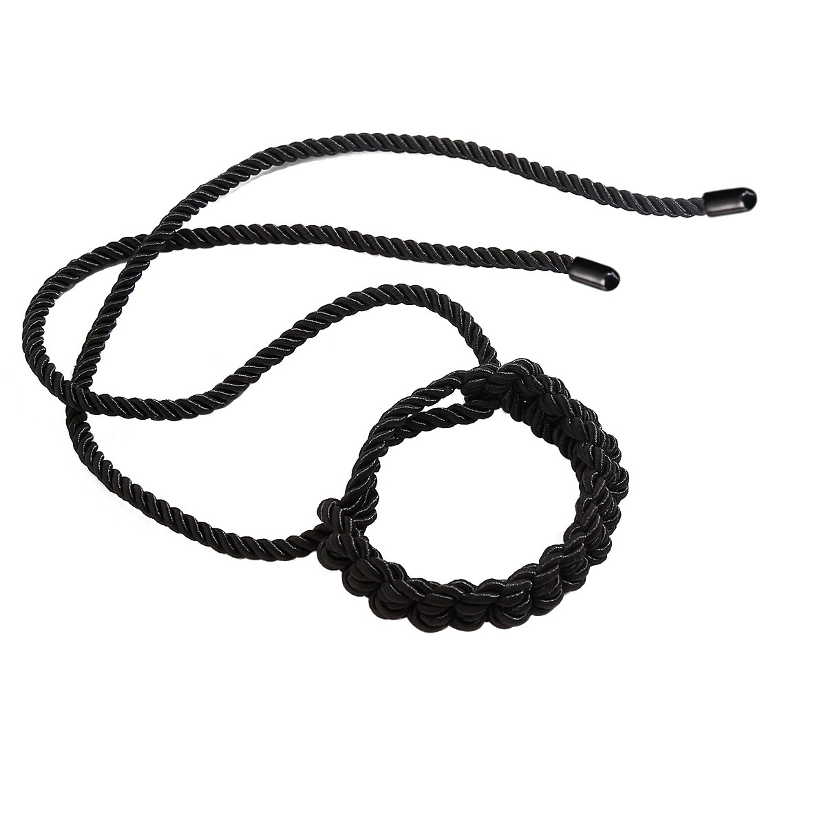 LuvBox Sexy Handcuffs Braided Adjustable Ring Traction Collar Rope Art Finished Binding Hand Adult SM Code Props_voghion.com