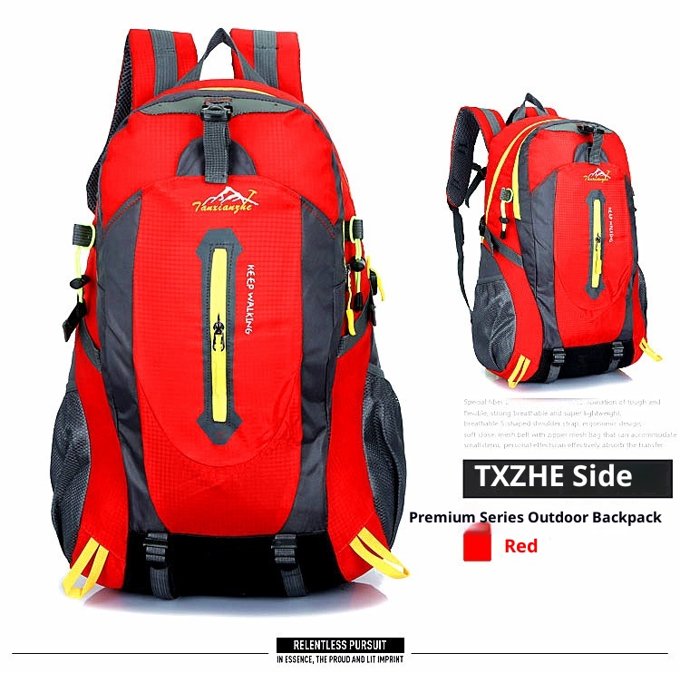 Sac à dos ActiveGo pour l'alpinisme transfrontalier, léger, grande capacité, résistant à l'eau, pour les voyages et les activités sportives décontractées._voghion.com