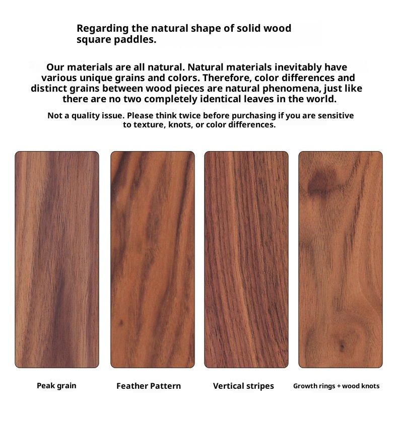 LuvBox Sexy Solid Walnut Wood Square Patting Ruler Long Teaching Whip SP Tool Punishment Training Prop SM Set_voghion.com