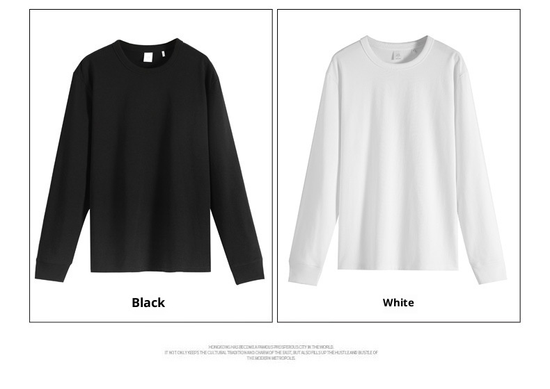 Sweat-shirt unisexe en pur coton 280g pour homme, imprimé trois livres, col rond, manches longues._voghion.com