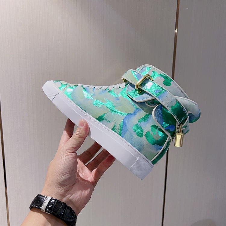 Zees Zees Zees European Style Men's Camouflage Graffiti Couple High-top Korean Trendy Brand Fashion Street Dance Casual Lace-up Lock_voghion.com