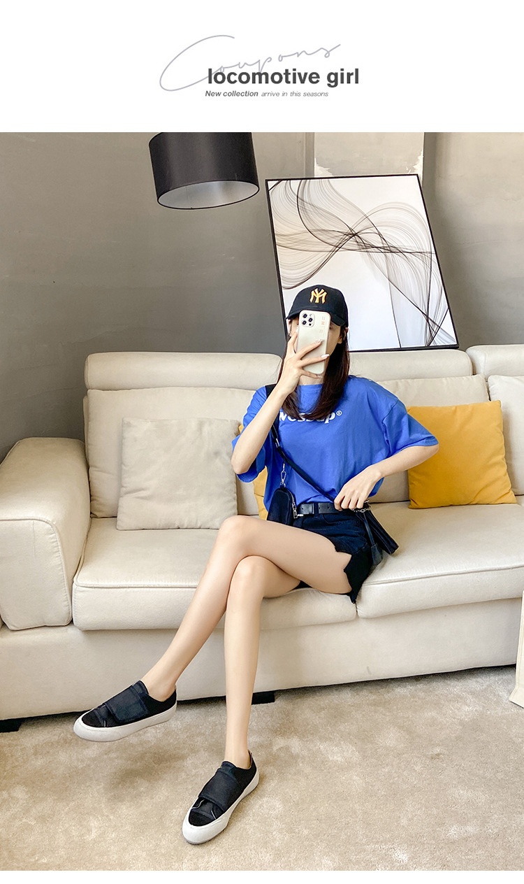 Fornitura di scarpe casual da donna, nuove di zecca, in raso, comode e piatte, bianche, con velcro, di Niche spagnola_voghion.com