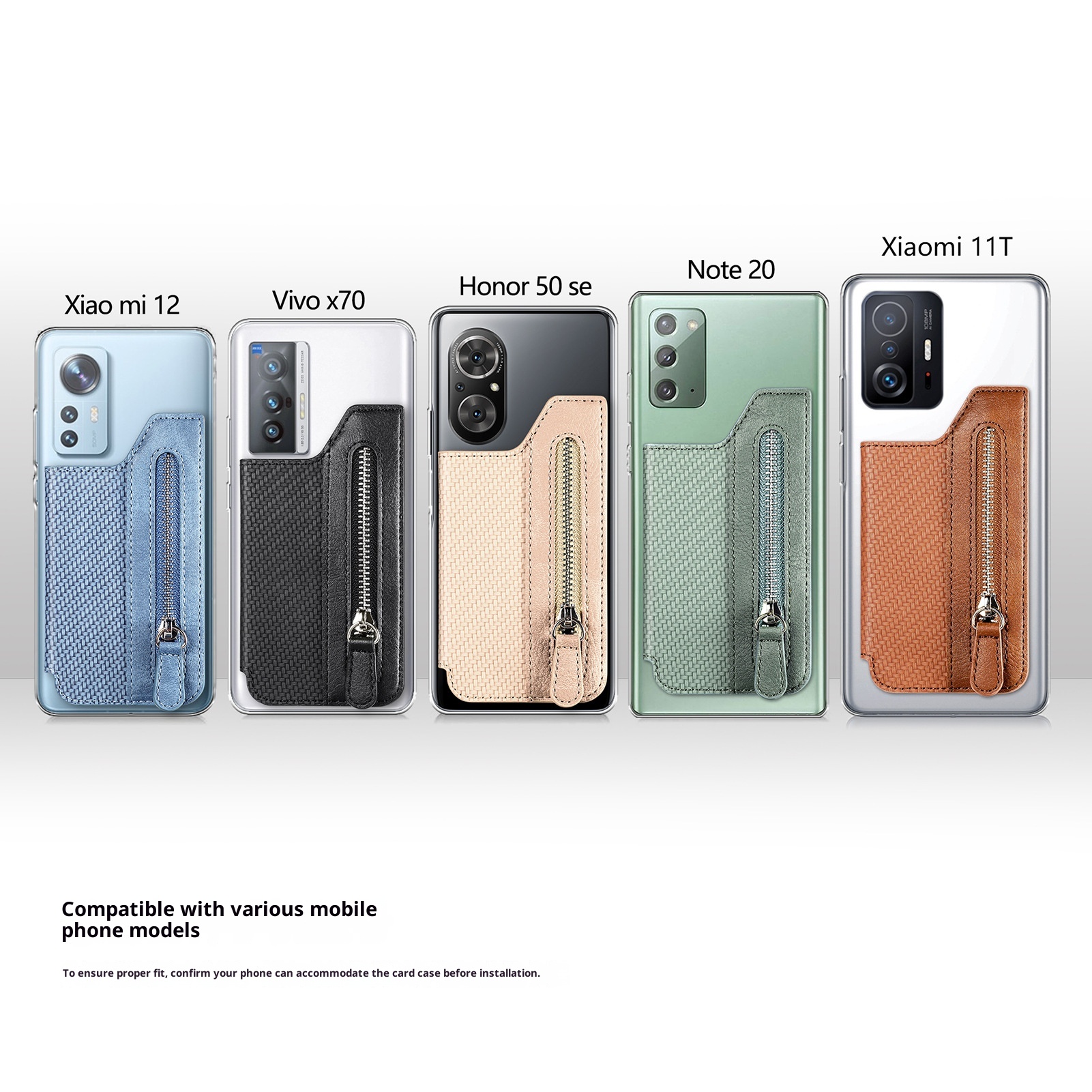 Custodia per cellulare TechGlobe, custodia per telefono con cerniera ..._voghion.com