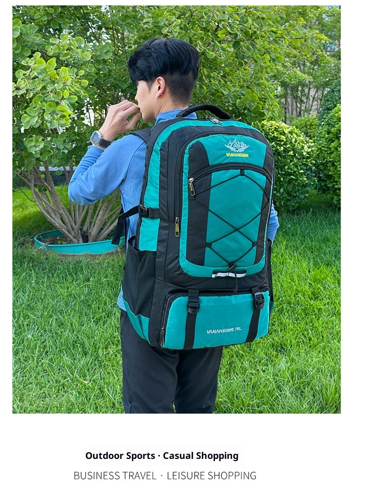 ActiveGo 2025 Winter New Outdoor Hiking Mountaineering Men's Large Capacity Lightweight Backpack Waterproof Wear-Resistant_voghion.com