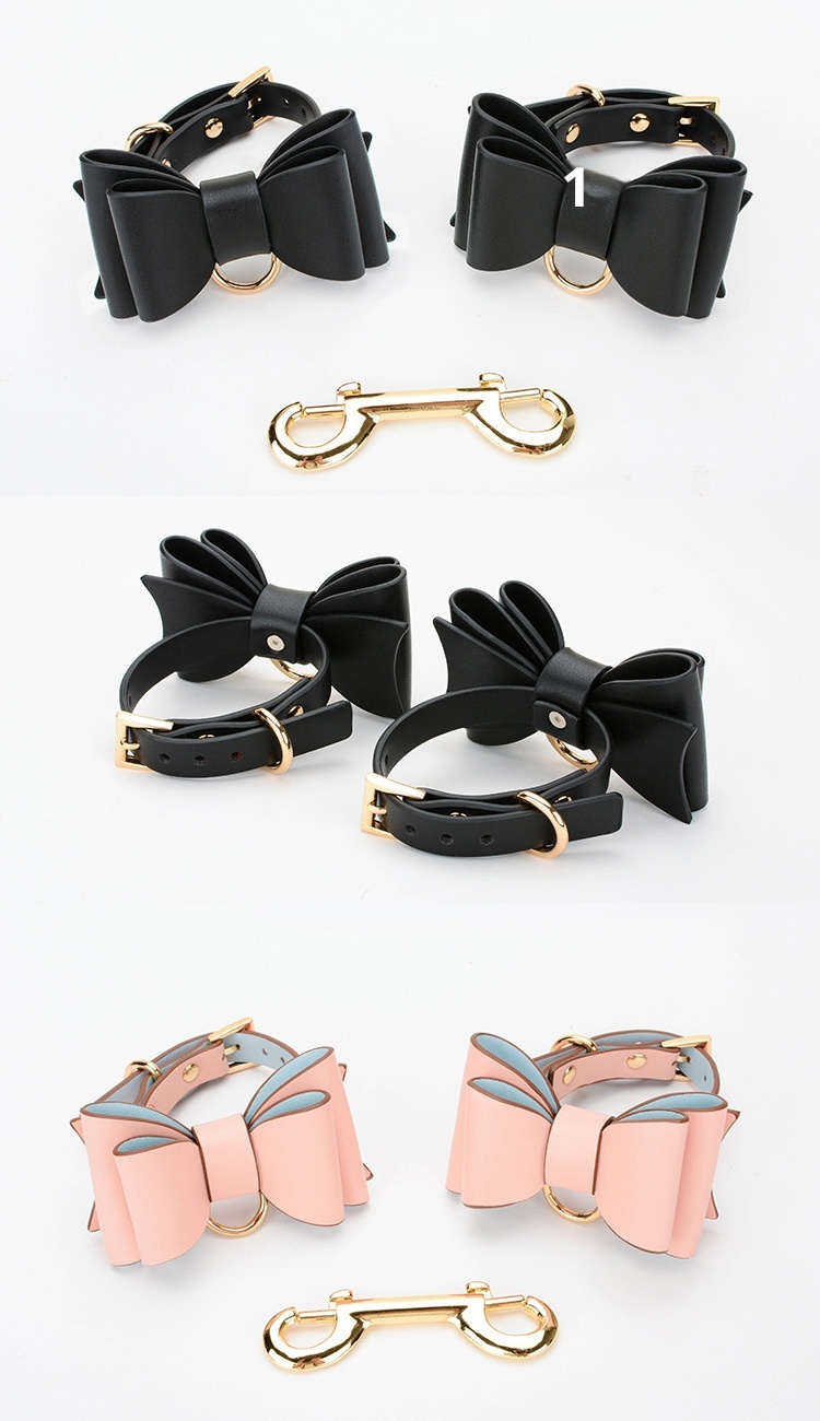 LuvBox SM Toys Set Kombinationsgeschenkset mit Handschellen, Halsband, Augenbinde und Aufbewahrungstasche für Erwachsene und Paare. Verfügbar für Dropshipping._voghion.com