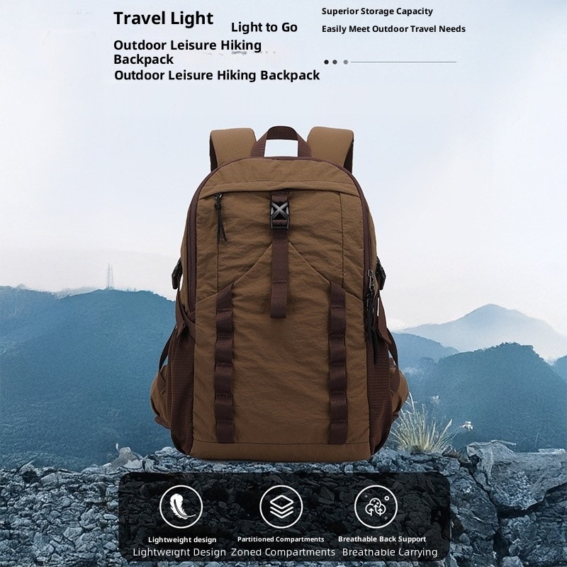 ActiveGo Hiking Ultra-Light Casual Backpack Large Capacity Mountaineering Outdoor Sports Bag_voghion.com