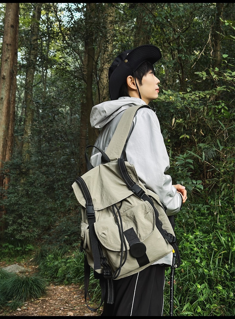 ActiveGo Mountain Style Climbing Outdoor Hiking Backpack Men's New Lightweight Travel Large Capacity Double Shoulder Bag High_voghion.com