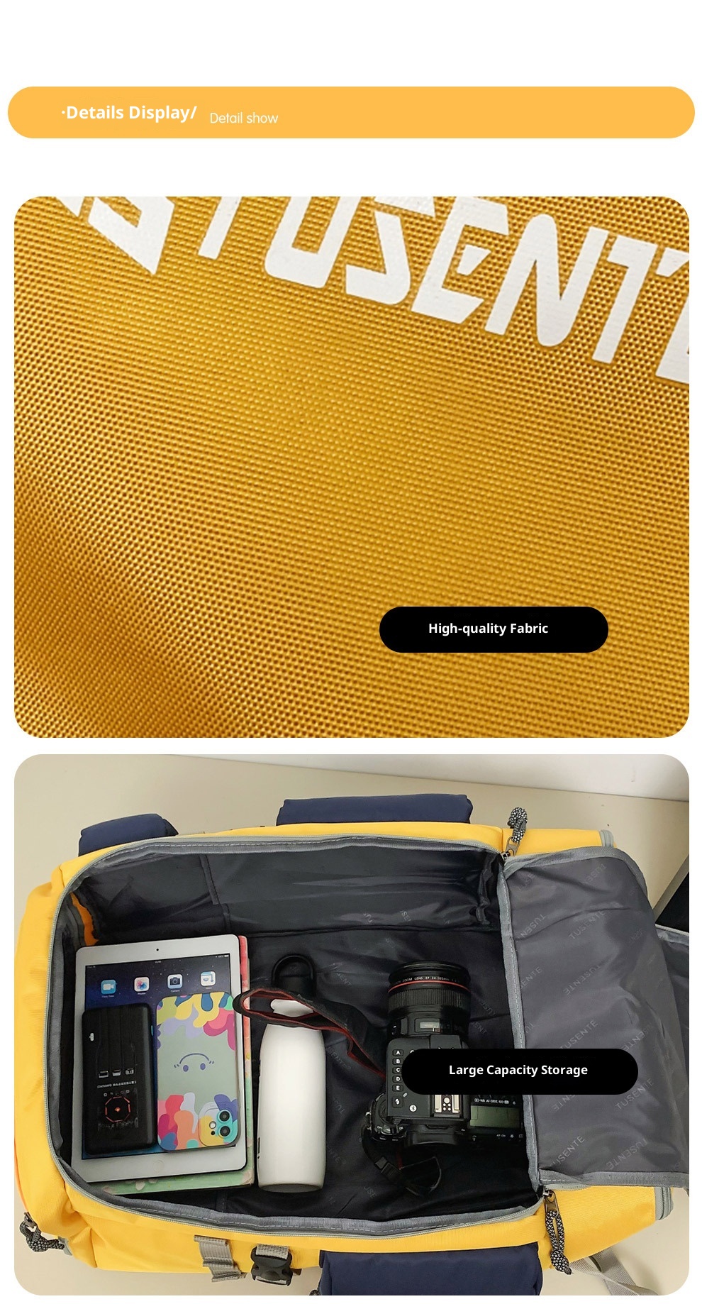 ActiveGo Women's Travel Lightweight Men's Large Capacity 2025 New Fashion Sports Hiking Backpack_voghion.com