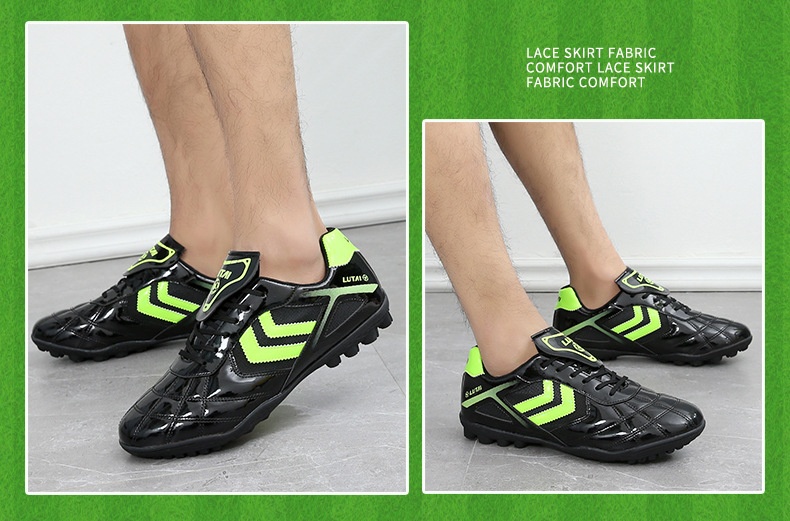 ShoeGlobe Lutai Fußballtrainingsschuhe mit Gummisohle für Jugendliche im Herbst-Design, Rasensportschuhe für Herren, ab Lager im Großhandel_voghion.com