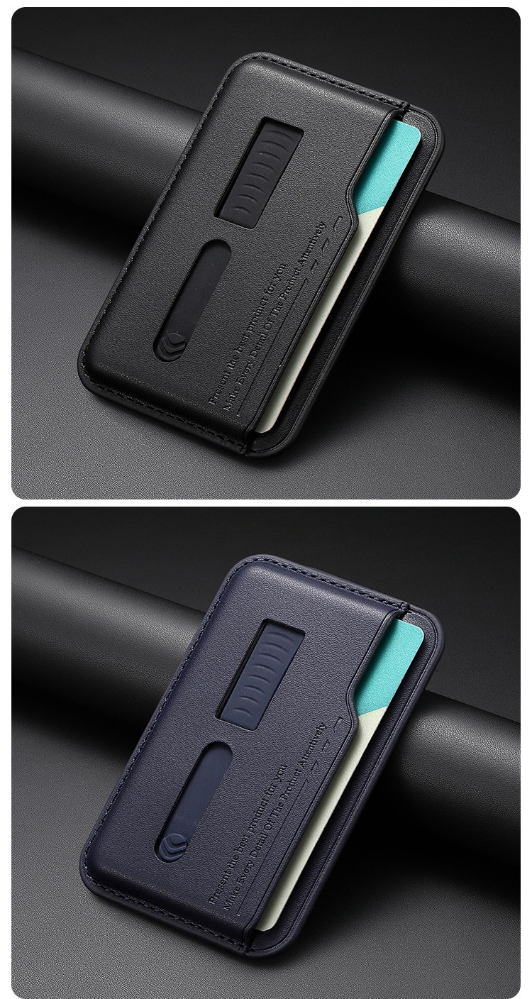 TechGlobe New Design Magnetic Ultra-Thin Holder Card Case Hidden Elastic Telescopic Silicone Wrist Strap Phone Clip_voghion.com