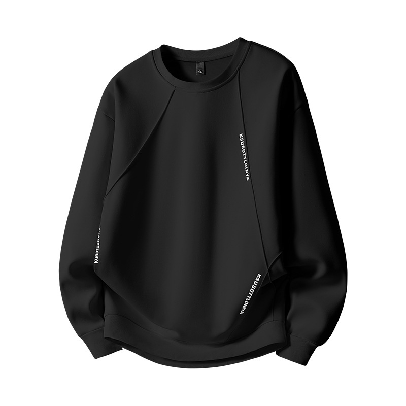 boy ACU Men's Clothing|Heavyweight American Style Crew Neck Autumn Winter Sweatshirt For Men, Structured Patchwork Pullover_voghion.com