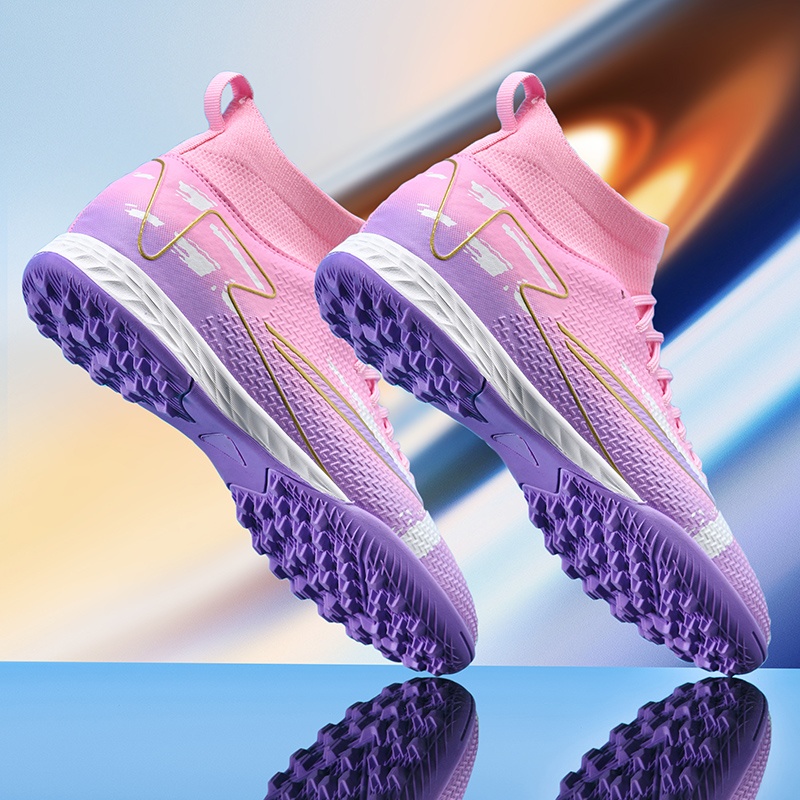 ShoeGlobe 2025 New Men's Boys And TF Cleats Training Elementary School Girls Special AG Long Spikes Soccer Shoes_voghion.com