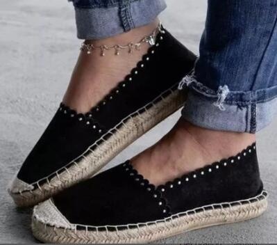 2019 Spring Large Size Foreign Trade Cloth European And American New Style Autumn Flat Casual Fisherman Women's Single_voghion.com