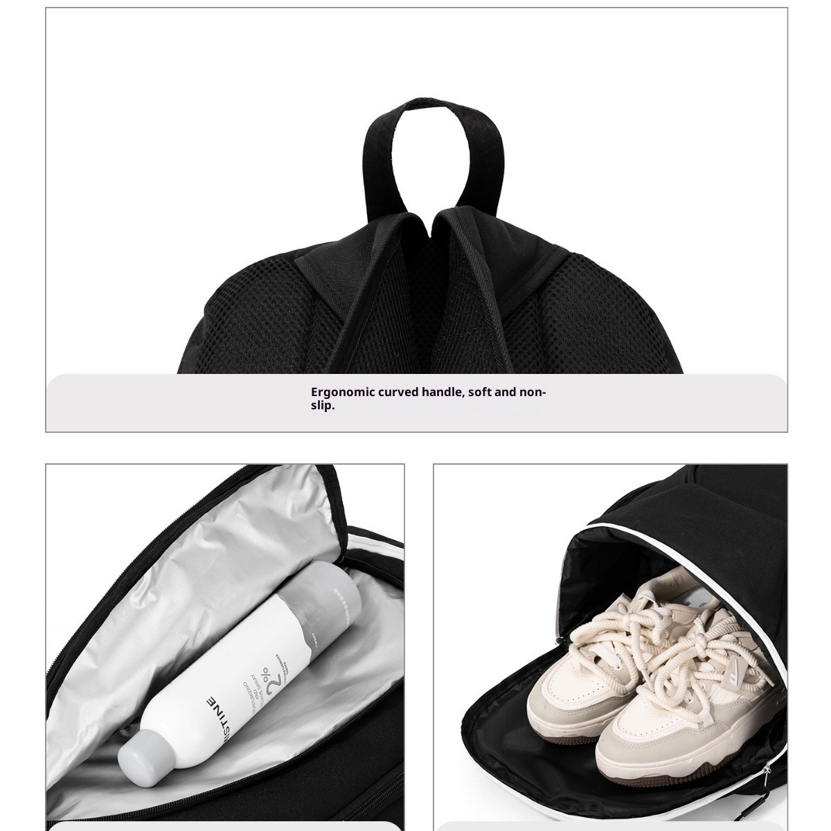 Borsa da palestra sportiva ActiveGo Advanced Training per uomo, resistente e di grande capacità, zaino da campeggio e trekking per donna_voghion.com