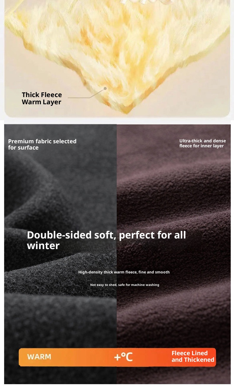 001 2025 Autumn Winter Fleece-Lined Sports Suit Men, Large Size Dad Outfit, Loose Three-Piece Jacket Set For Middle-Aged And_voghion.com