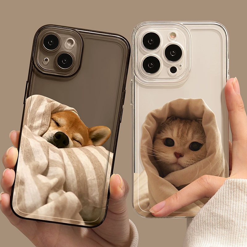 TechGlobe Fun And Quirky Dog For IPhone 14 13 Pro Max Couple Phone Case 12 Simple 11 Transparent XR_voghion.com