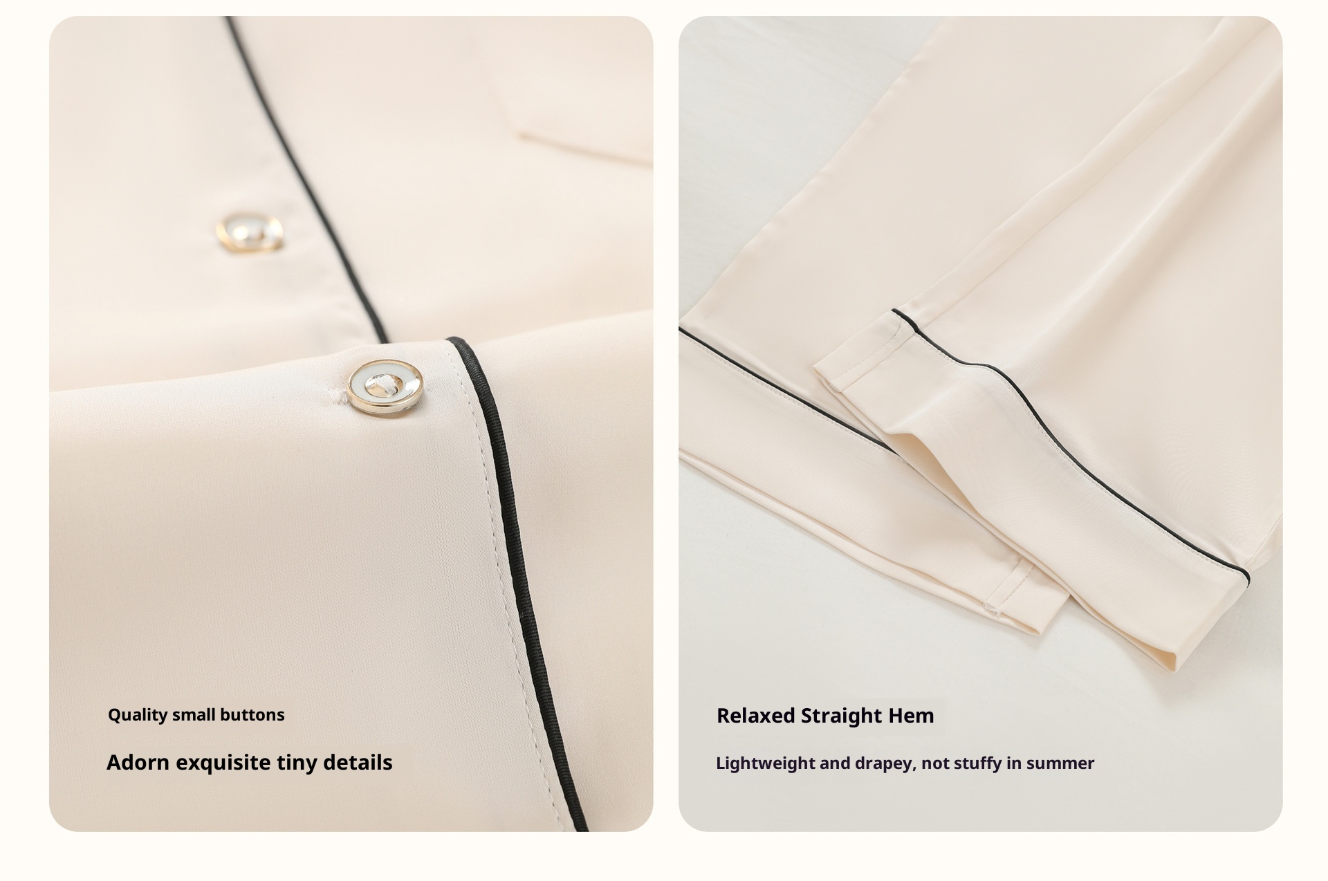 ChicShe Pigiama da donna in seta ghiacciata, semplice, a tinta unita, stile europeo e americano, a maniche corte e pantaloni lunghi_voghion.com