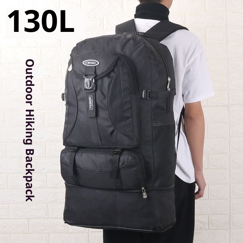 ActiveGo Outdoor 130L sport-wandeltas voor heren, extra grote reisrugzak, Farmer's Return Home-bagagerugzak_voghion.com