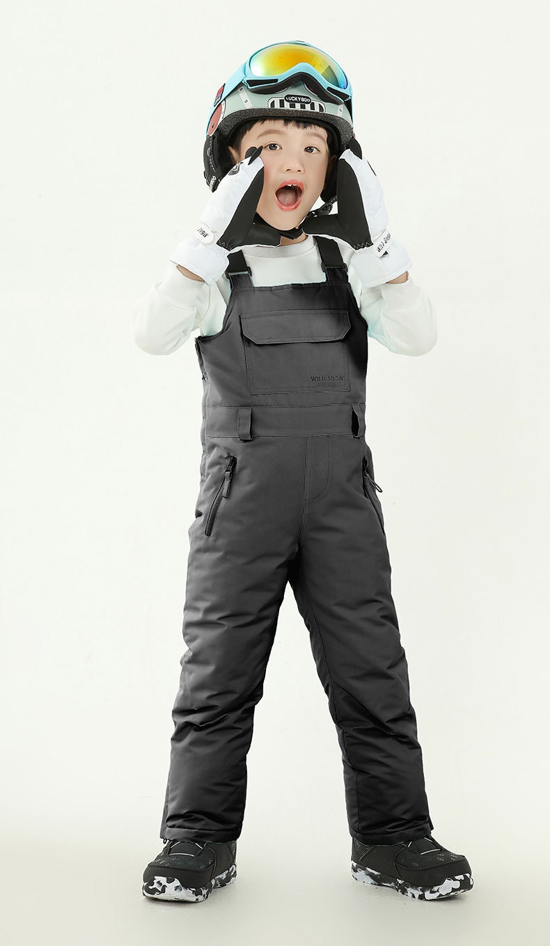 001 Vittono Pantalon de ski/snowboard ample une pièce pour enfants (garçons et filles) - Livraison directe_voghion.com