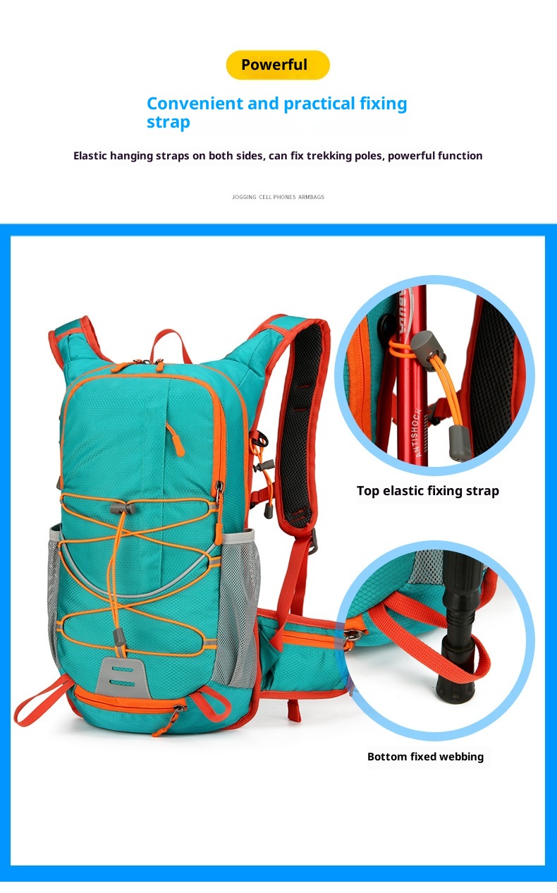 ActiveGo Outdoor Sports Hiking Casual Travel Large Capacity Men's Bag Simple Cycling Backpack Lightweight_voghion.com