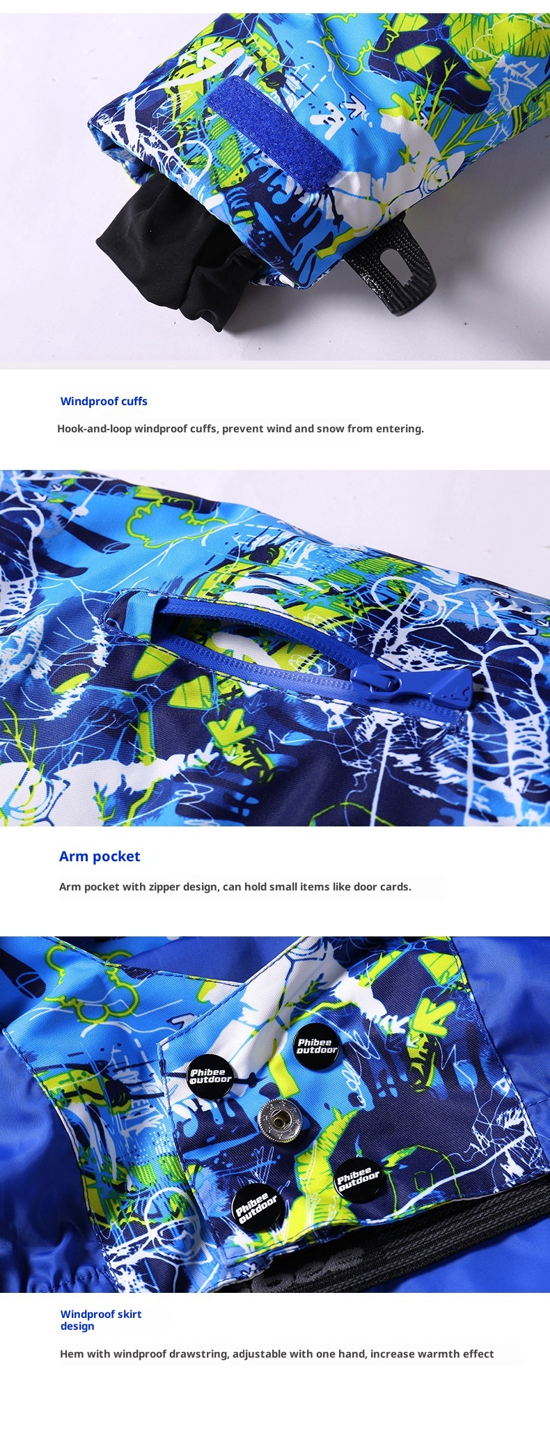 001 Nuovo set di giacca e pantaloni ispessiti per bambini PHIBEE Baby Elephant per e-commerce transfrontaliero_voghion.com