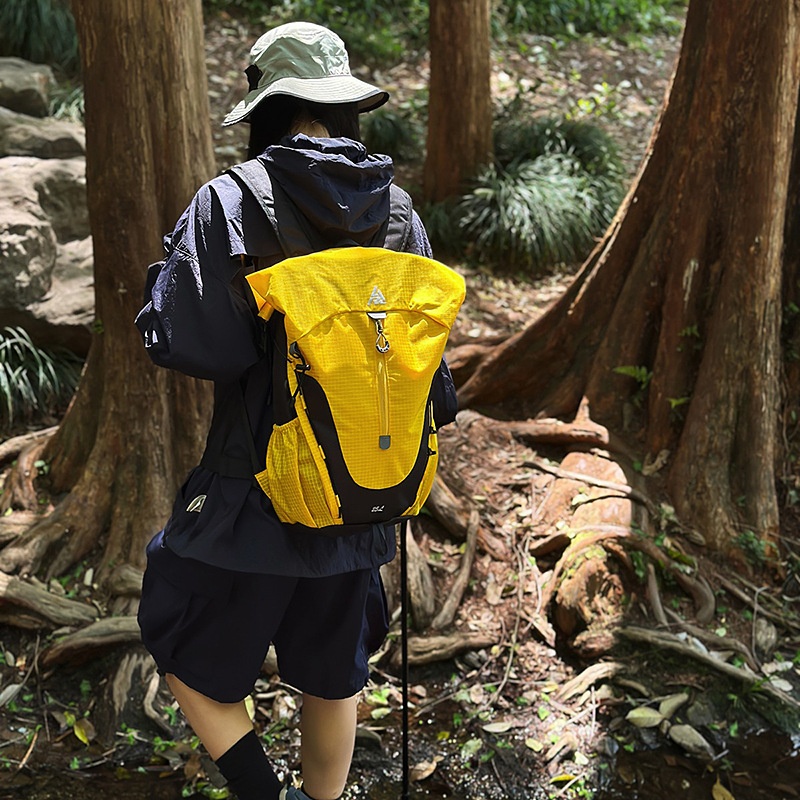 ActiveGo Mountain Style Outdoor Hiking Backpack For Women, Lightweight Large Capacity 25L Trekking Travel Backpack, Men's Student_voghion.com