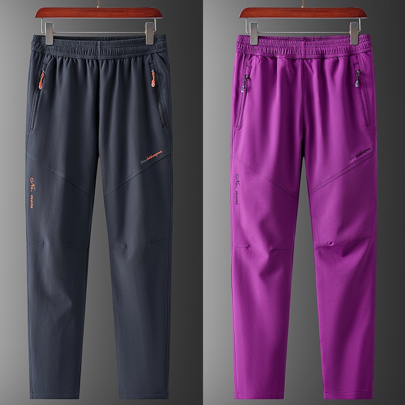 001 Men's Softshell Autumn Winter Lined Outdoor Windpr Waterpr Fleece Skiing Plus Size Warm Hiking Pants Women_voghion.com