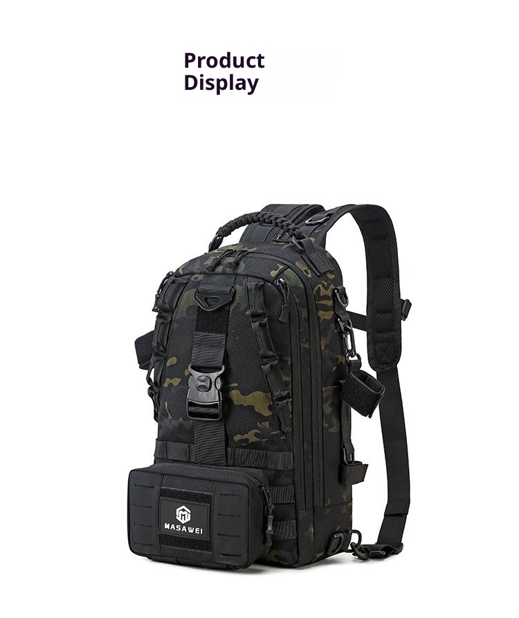 ActiveGo Lure Backpack Large Capacity Tactical Men's Outdoor Travel Mountaineering Cycling Sports Single And Double Shoulder_voghion.com