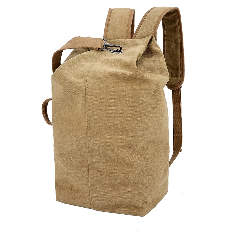 ActiveGo Rucksack Herren Canvas Bucket Bag Bergsteigen Outdoor Reisen Sport Multifunktional Gepäcktasche mit großem Fassungsvermögen Handgepäck_voghion.com