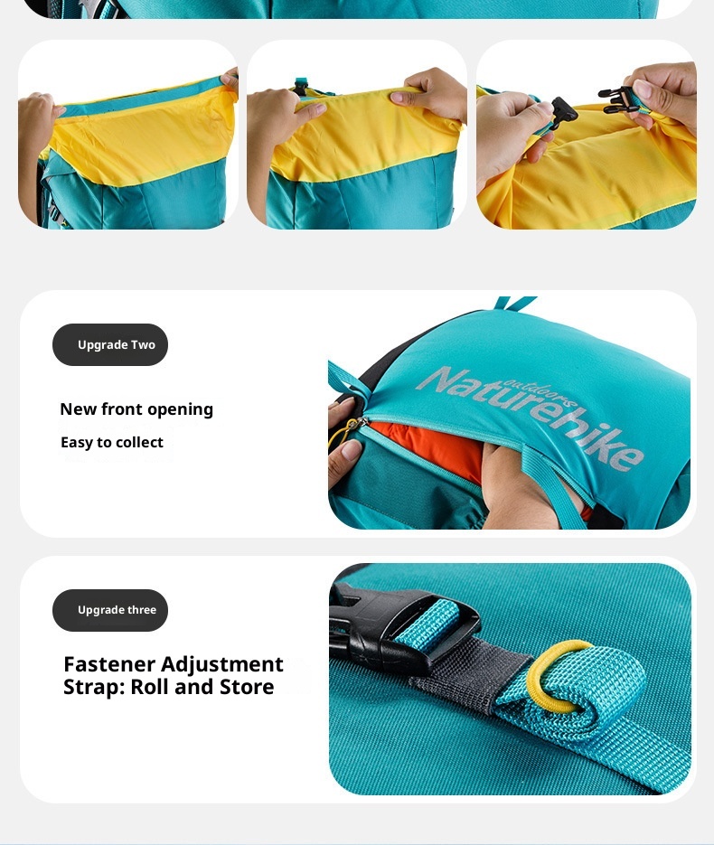 Zaino da trekking professionale ActiveGo Natur Noke Cloud Trail da 55 litri, grande capacità, doppia tracolla_voghion.com