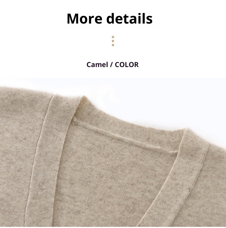 Cardigan da uomo in pura lana lavorato a maglia, autunno inverno, con scollo a V, ampio, spesso, casual, a maniche lunghe, monopetto_voghion.com