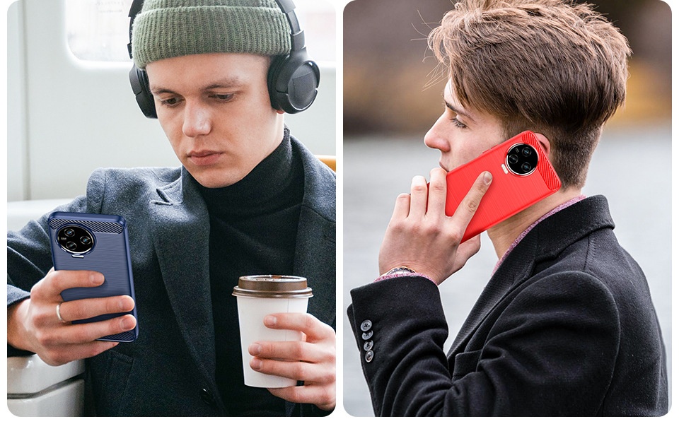 Funda protectora suave anticaídas cepillada TechGlobe para el teléfono Transsion Note12 2023 e Infinix Note12i_voghion.com