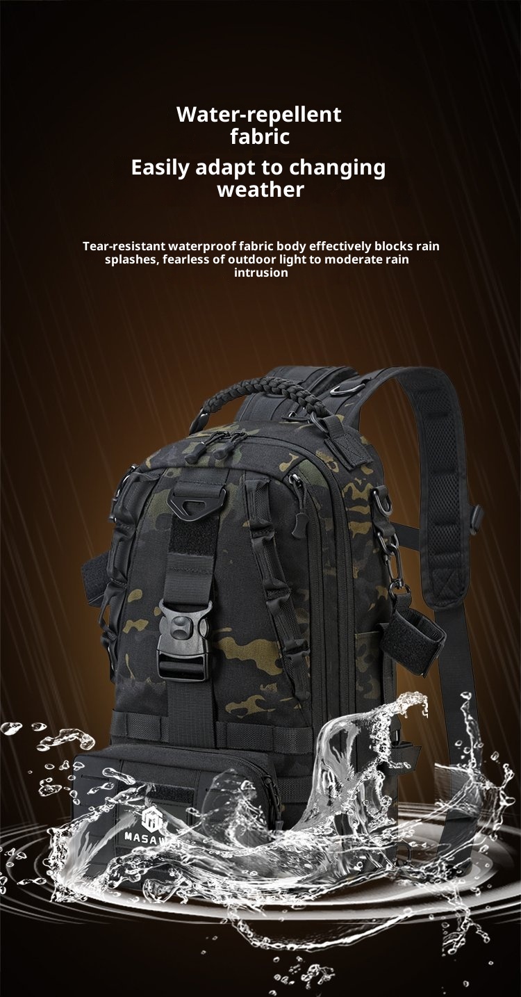 ActiveGo Lure Backpack Large Capacity Tactical Men's Outdoor Travel Mountaineering Cycling Sports Single And Double Shoulder_voghion.com