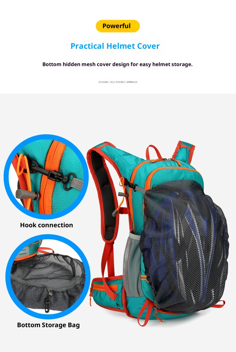 ActiveGo Outdoor Sports Hiking Casual Travel Large Capacity Men's Bag Simple Cycling Backpack Lightweight_voghion.com