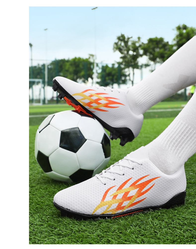 ShoeGlobe Foreign Trade Fußballschuhe für Kinder und Jugendliche, Unisex-Sportschuhe mit kurzen Spikes für Schüler,_voghion.com