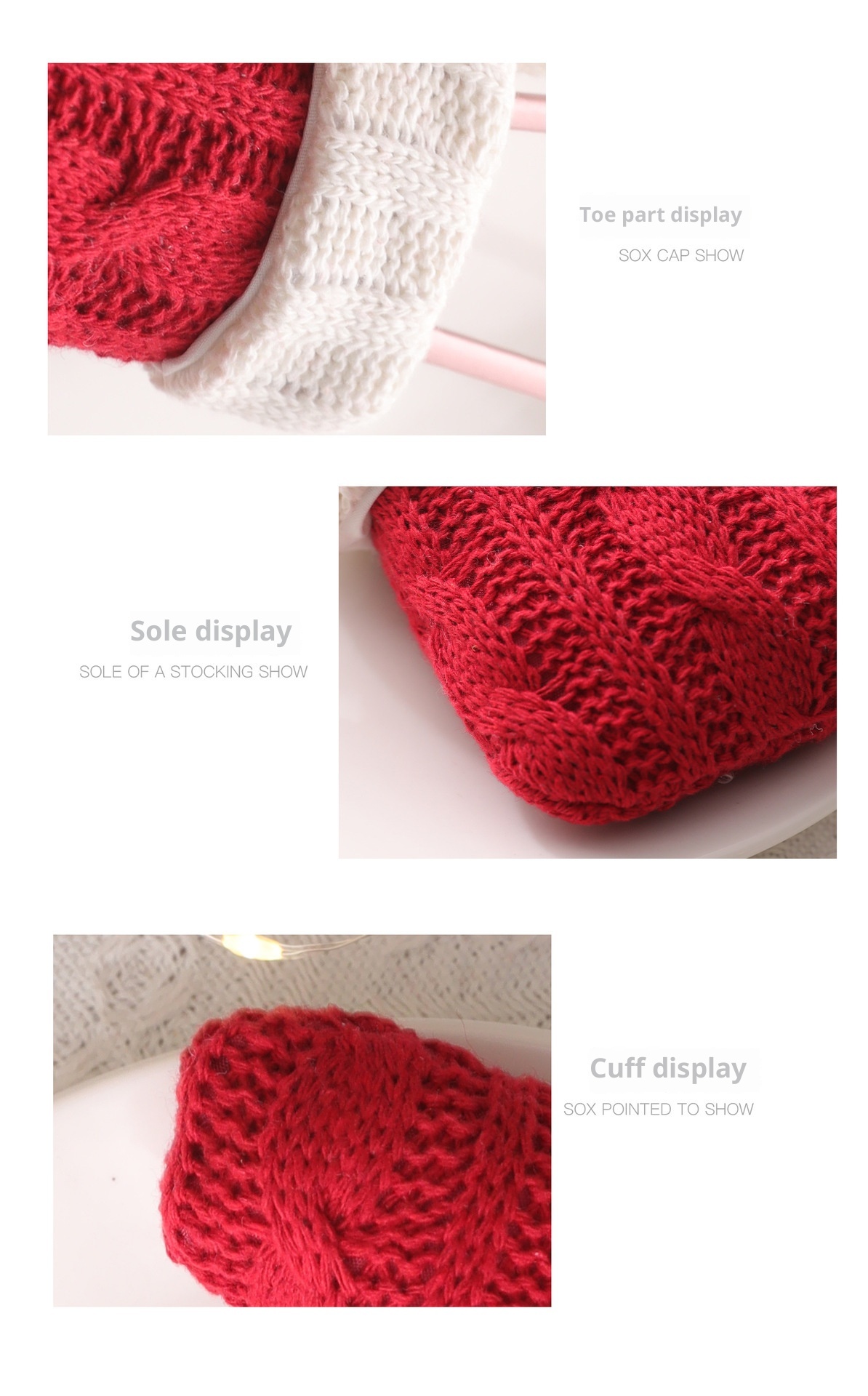 Lillian Mini Knitted Christmas Tableware Set Knife And Fork Cover Socks Home Decoration Supplies_voghion.com