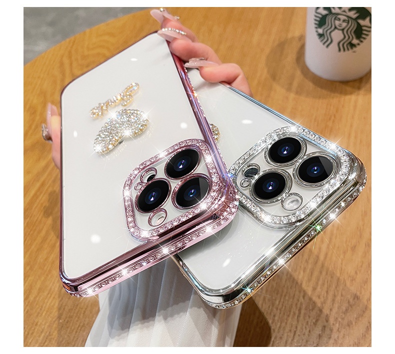 TechGlobe Compatible With 16 Pro Max New Phone Heart 15 Lens 12 Full Coverage IPhone 14 Protective Case 13 PM_voghion.com