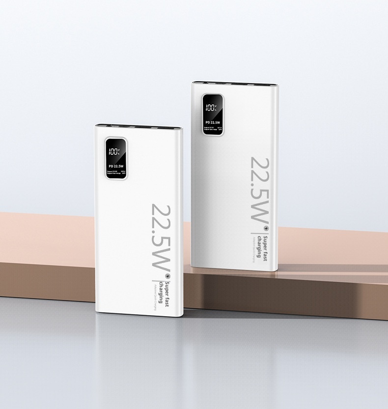 techglobe Powerbank mit bidirektionaler Schnellladefunktion (22,5 W/20 W, 20000 mAh) – Original-Ladegerät, tragbar_voghion.com