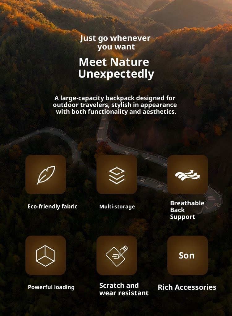 Sac à dos ActiveGo pour sports outdoor transfrontaliers, pour hommes et femmes, grand sac à dos tactique, léger et facile à transporter._voghion.com