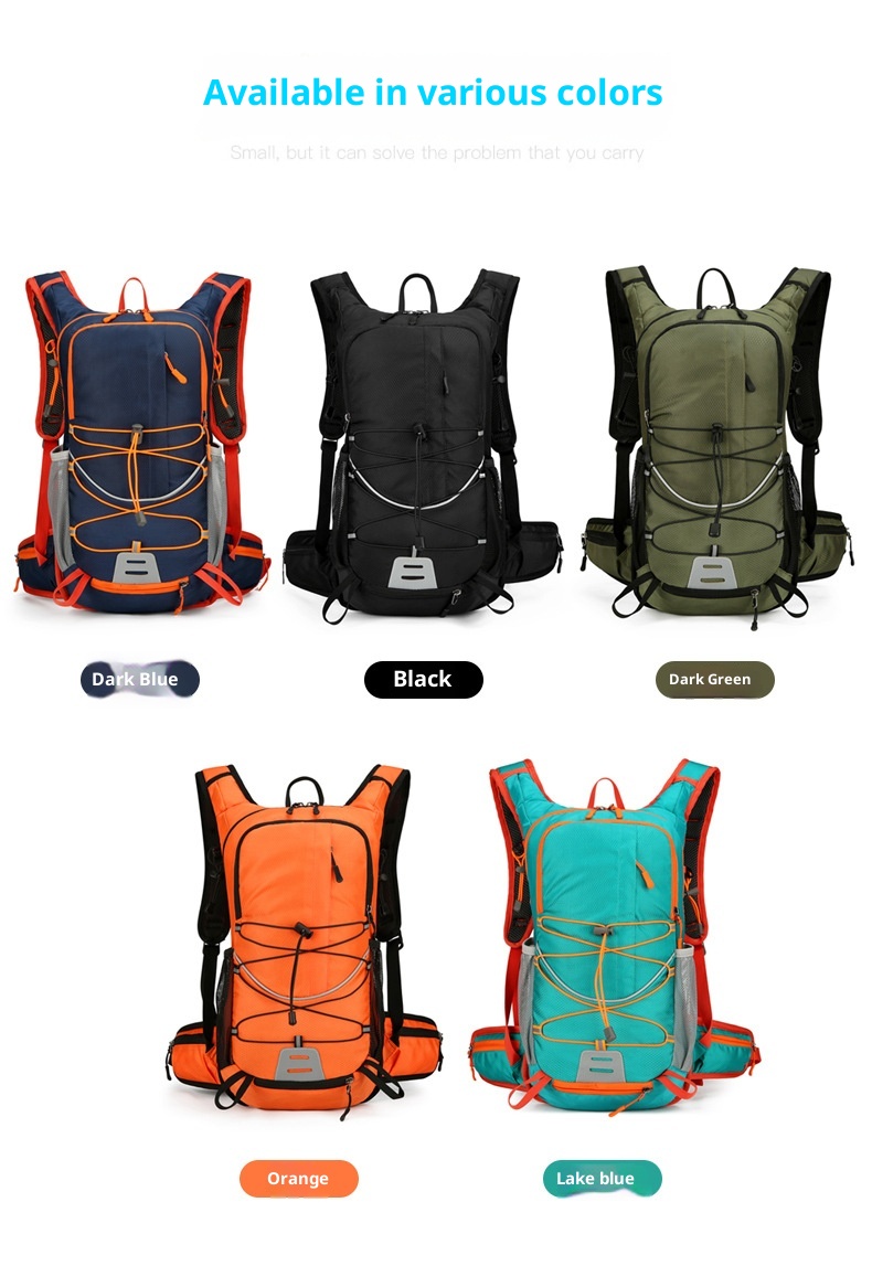 ActiveGo Outdoor Sports Hiking Casual Travel Large Capacity Men's Bag Simple Cycling Backpack Lightweight_voghion.com