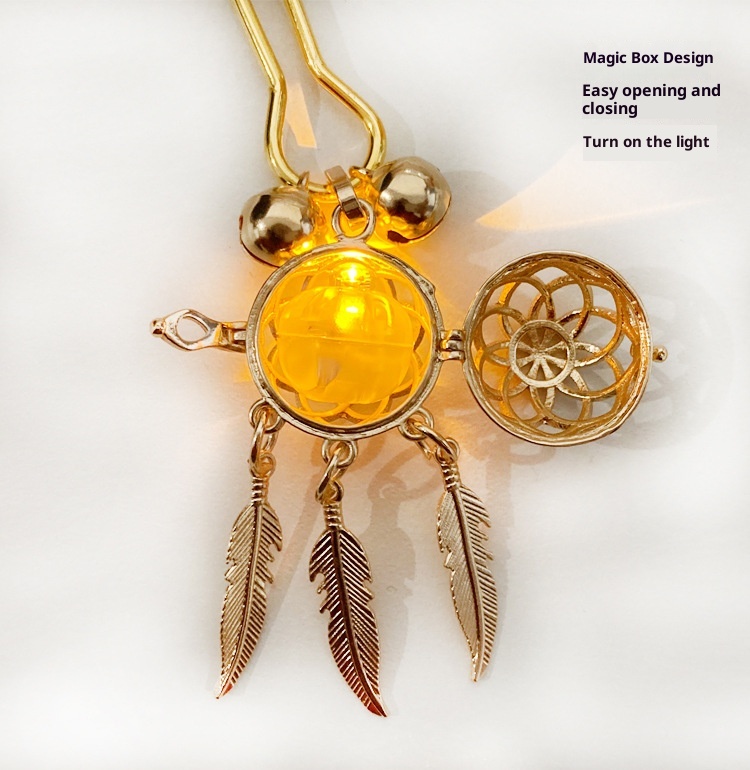 LuvBox Anneau d'amour Pinces à tétons érotiques Jouets SM de flirt Clochette de punition lumineuse avec veilleuse Produits pour adultes Coffret couleur_voghion.com