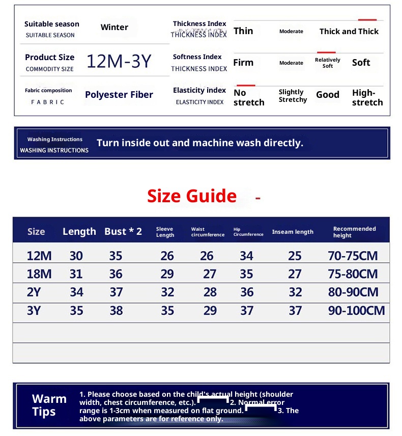 001 E-commerce transfrontaliero Phibee Baby Elephant Tuta da sci per bambini Giacca calda Pantaloni Un pezzo Dropshipping_voghion.com