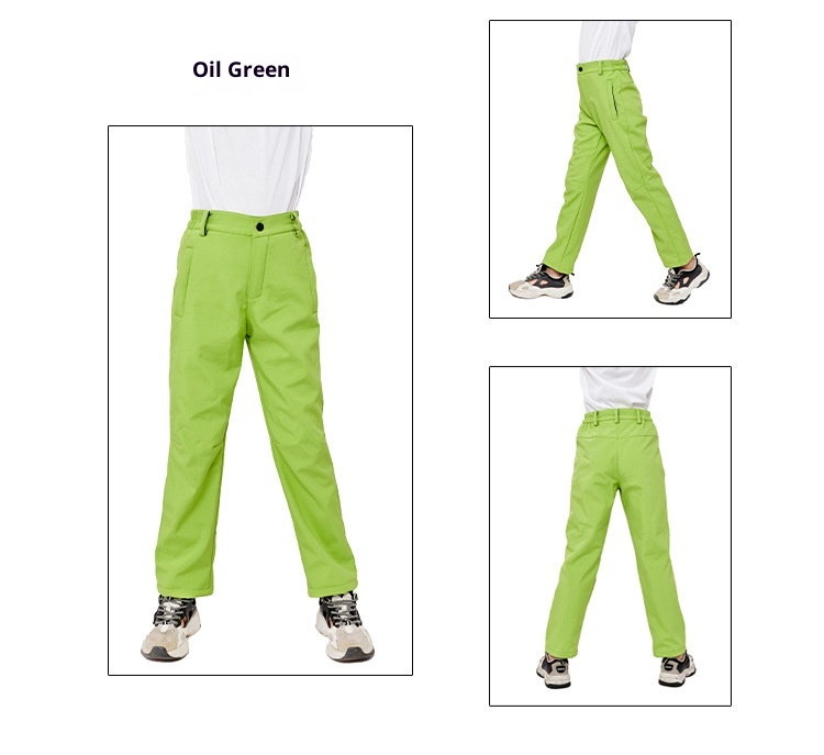 001 2023 Children's Softshell Boys And Girls Big Kids Autumn Winter Outdoor Sports Waterproof Windproof Fleece Lined Warm_voghion.com