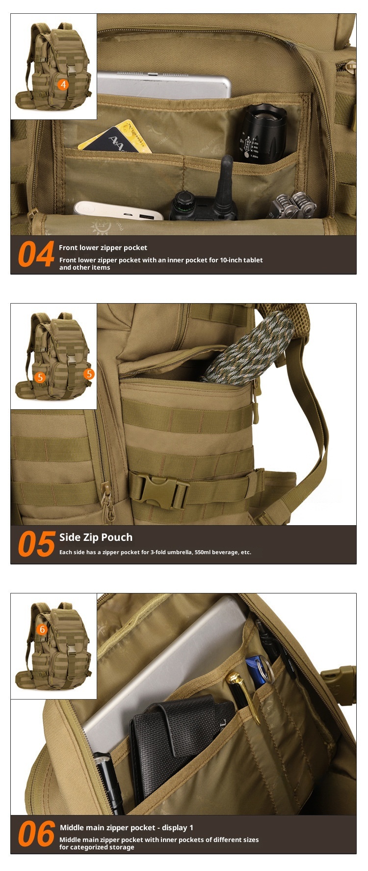 ActiveGo Pathfinder X9 Herren Doppelschulterrucksack Sport Reise Wandern Klettern Großer Fassungsvermögen Outdoor-Ausrüstung_voghion.com