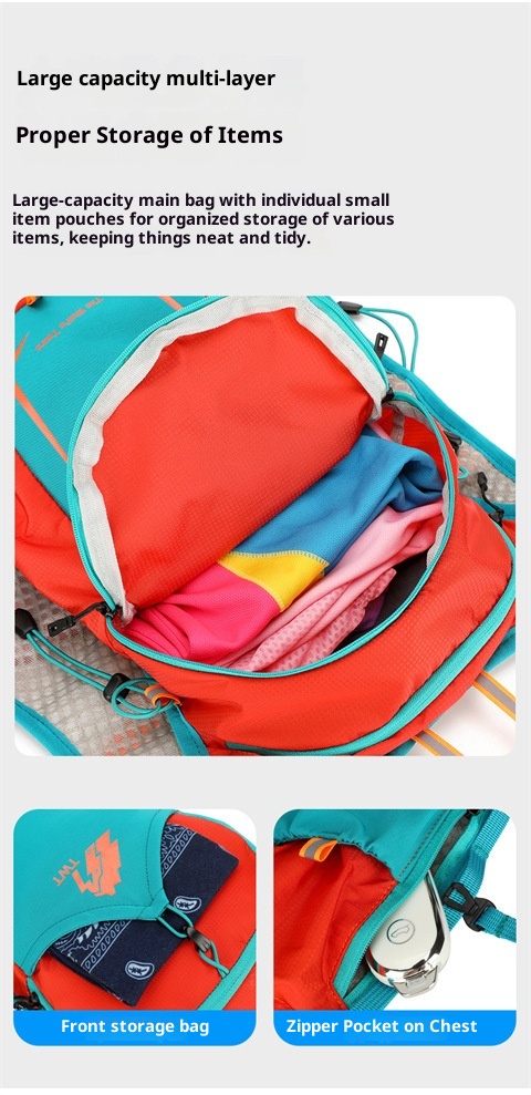 ActiveGo Outdoor Cycling Hydration Simple Large Capacity Breathable Hiking Sports Bag Lightweight Versatile Fashionable_voghion.com