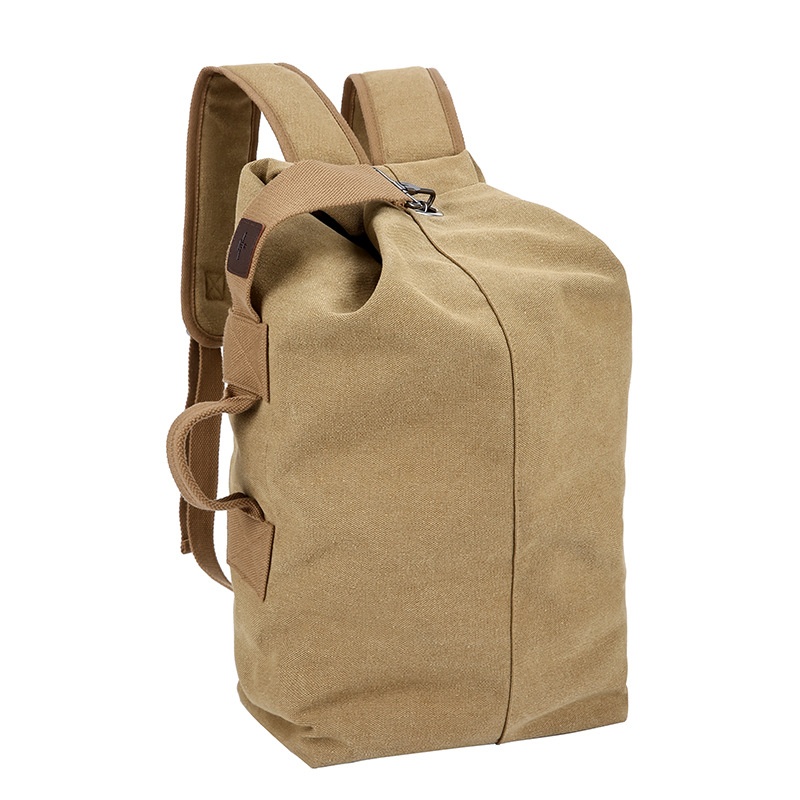 ActiveGo Rucksack Herren Canvas Bucket Bag Bergsteigen Outdoor Reisen Sport Multifunktional Gepäcktasche mit großem Fassungsvermögen Handgepäck_voghion.com