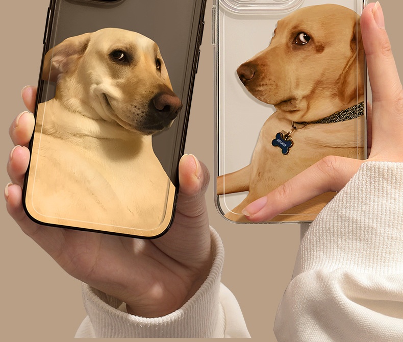 TechGlobe Fun And Quirky Dog For IPhone 14 13 Pro Max Couple Phone Case 12 Simple 11 Transparent XR_voghion.com