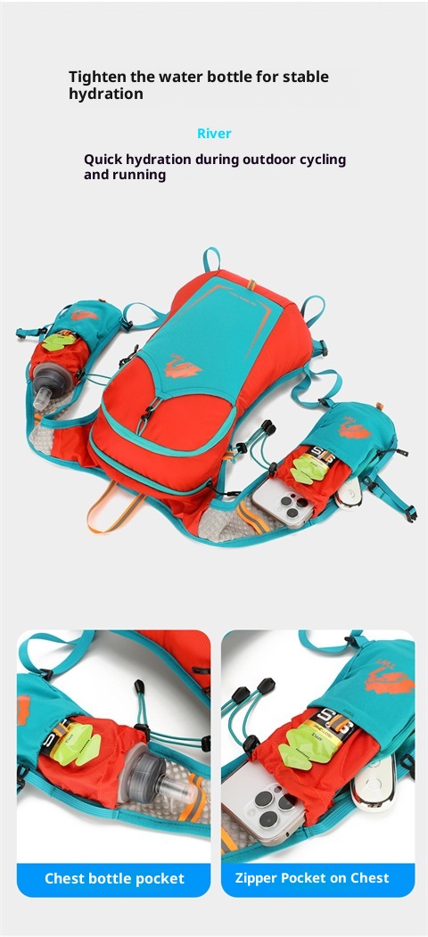 ActiveGo Outdoor Cycling Hydration Simple Large Capacity Breathable Hiking Sports Bag Lightweight Versatile Fashionable_voghion.com