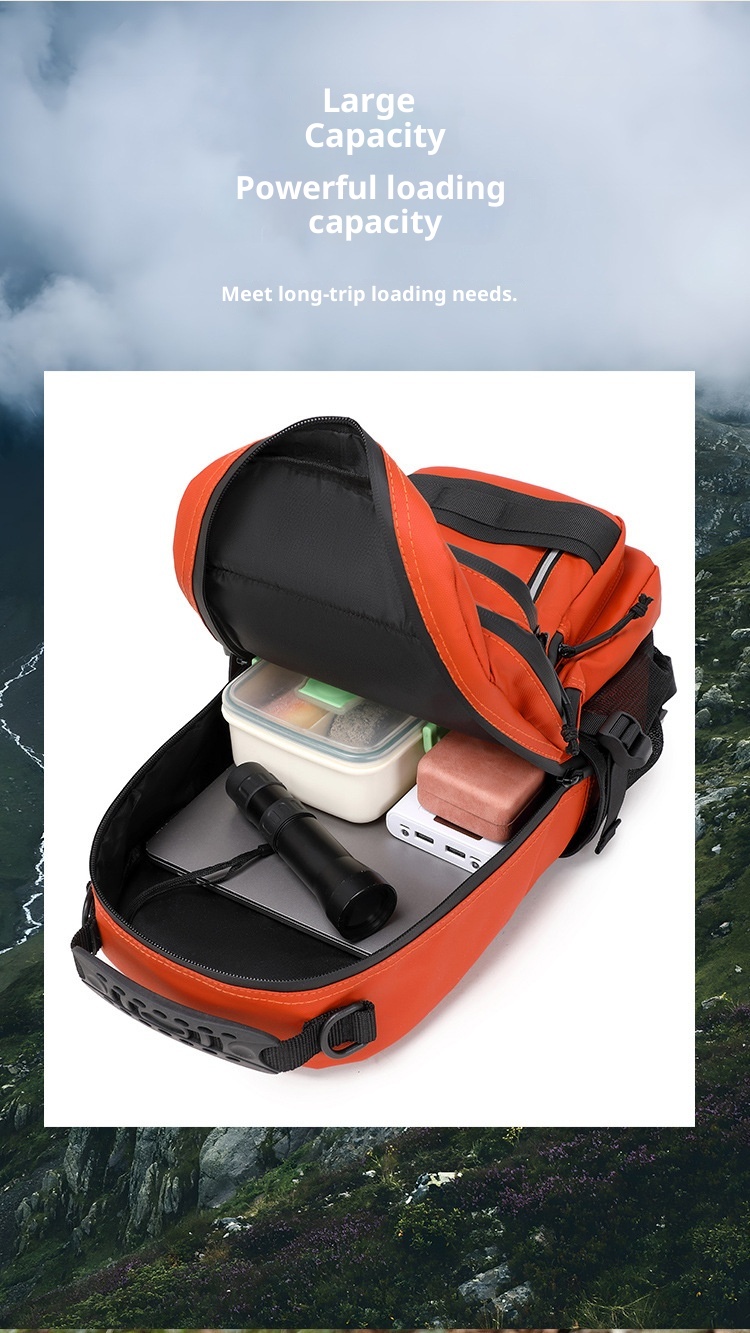 Sac à dos ActiveGo pour sports outdoor transfrontaliers, pour hommes et femmes, grand sac à dos tactique, léger et facile à transporter._voghion.com