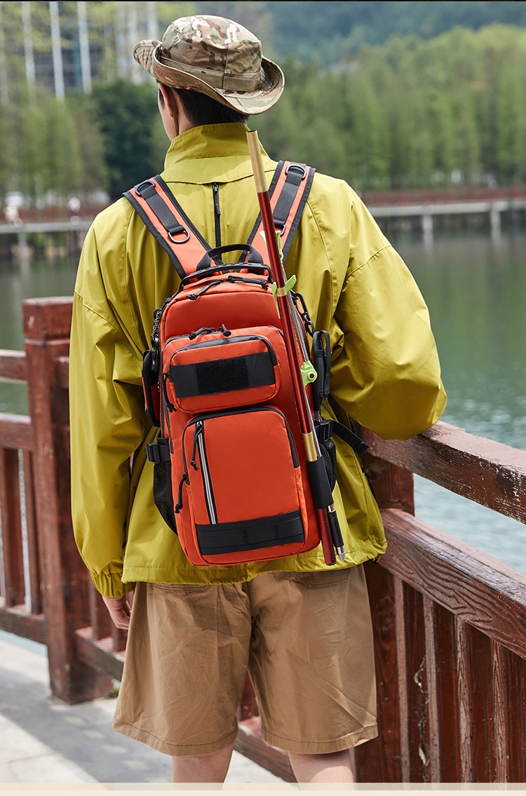 Sac à dos ActiveGo pour sports outdoor transfrontaliers, pour hommes et femmes, grand sac à dos tactique, léger et facile à transporter._voghion.com